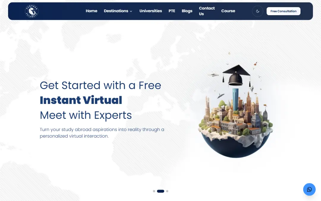 Pangaea Pathways website homepage